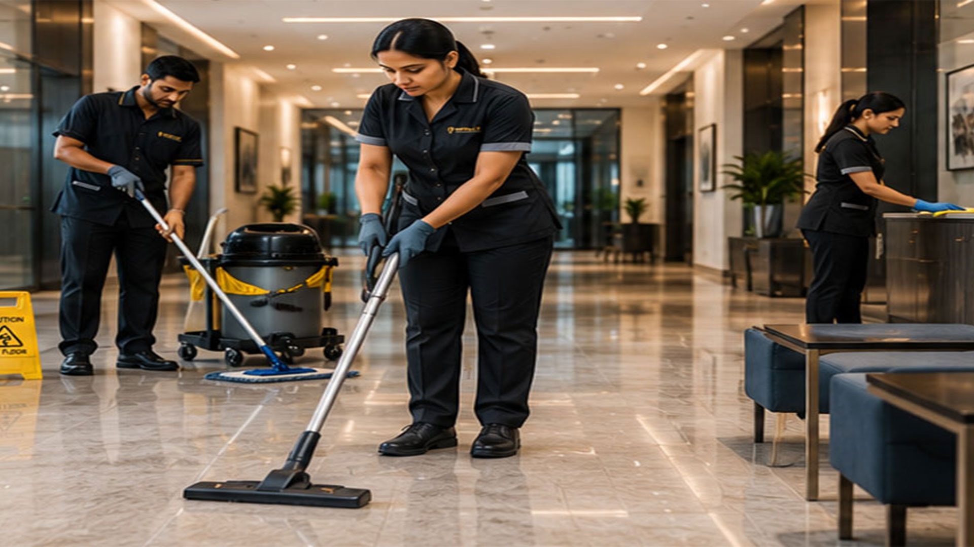 Professional Housekeeping Team
